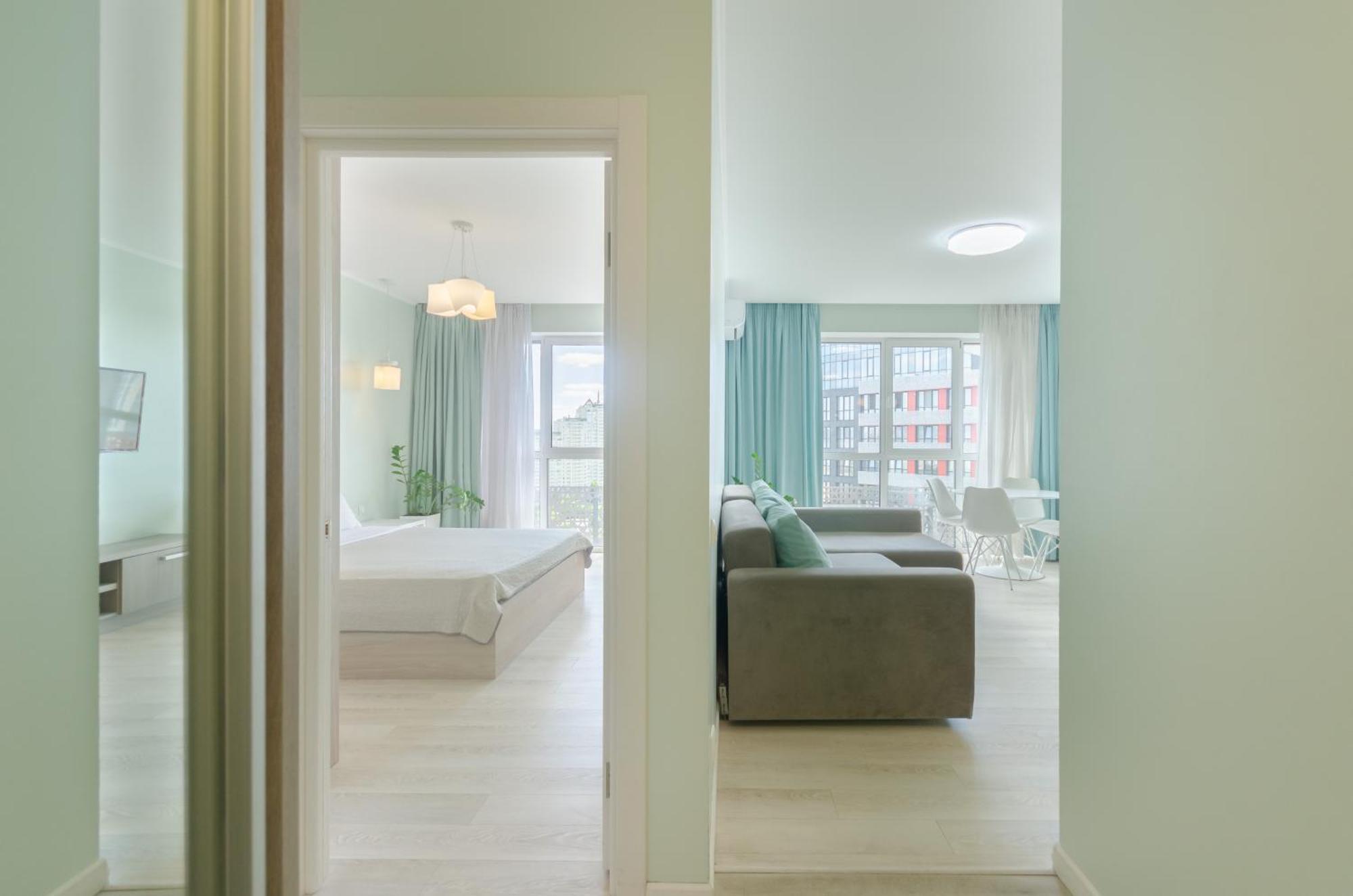 21-212 Petrovdom In Mint Apartments At Rc Kvartet Near Central Railway Station Kyiv Exterior foto
