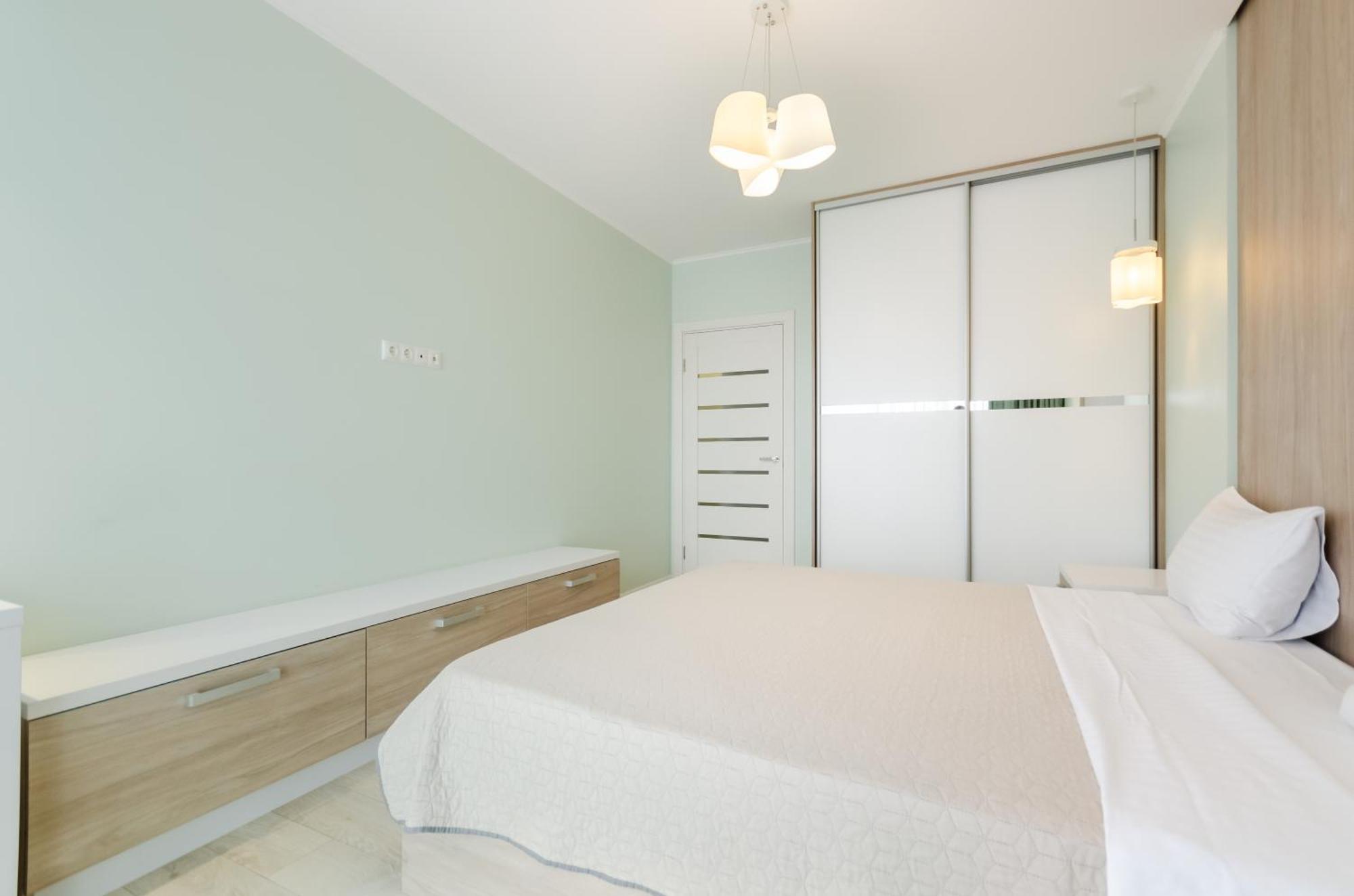 21-212 Petrovdom In Mint Apartments At Rc Kvartet Near Central Railway Station Kyiv Exterior foto