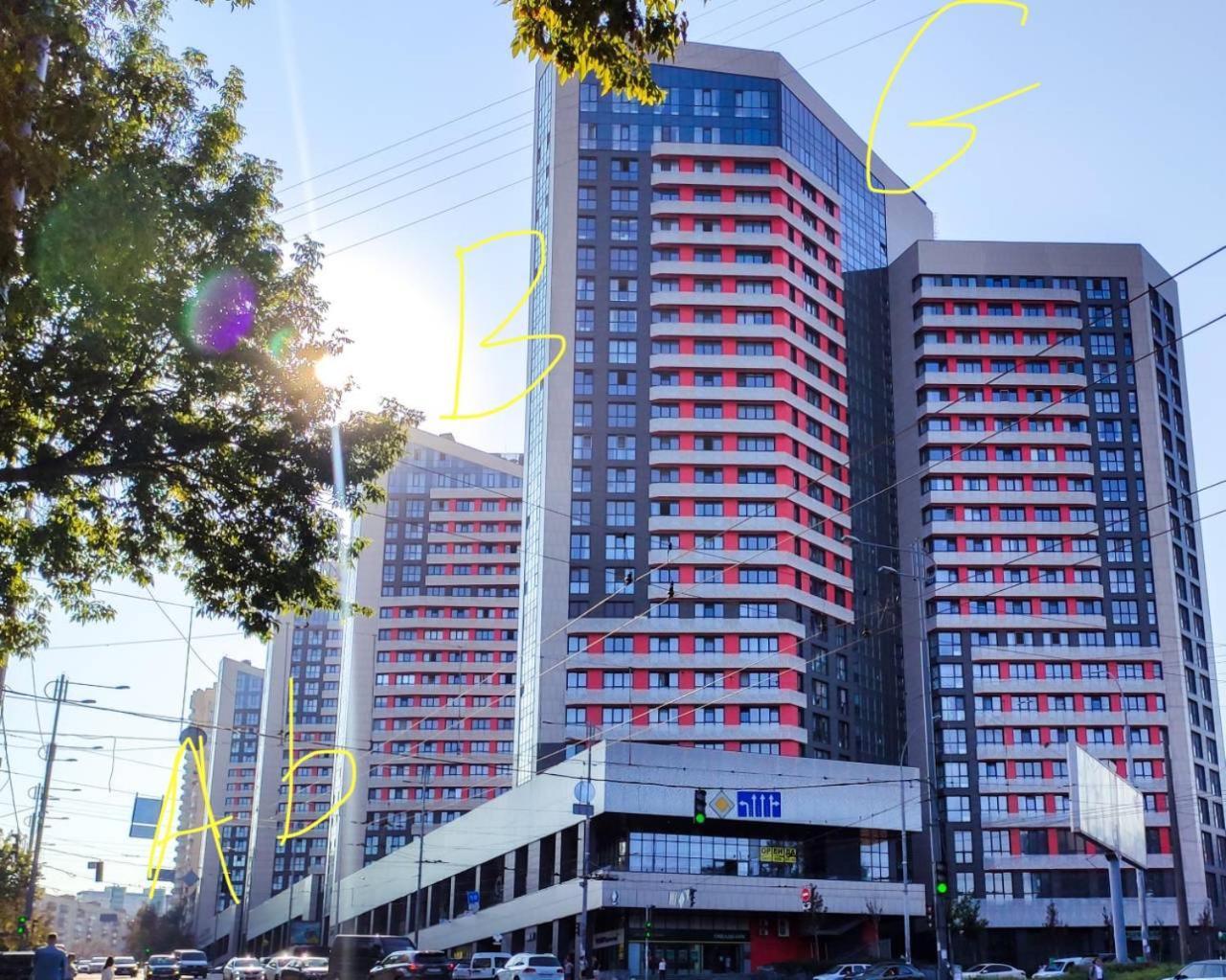 21-212 Petrovdom In Mint Apartments At Rc Kvartet Near Central Railway Station Kyiv Exterior foto